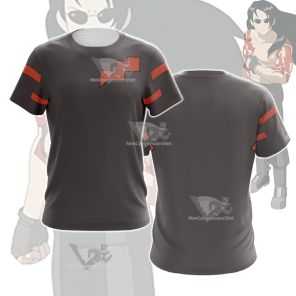 Oban Star Racers Rick Thunderbolt Red Cosplay T-Shirt