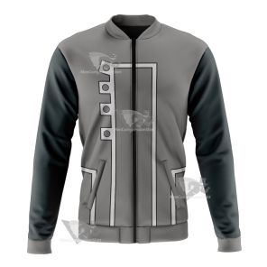 Oban Star Racers Spirit Grey Cosplay Bomber Jacket