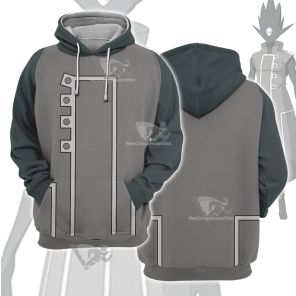 Oban Star Racers Spirit Grey Cosplay Hoodie