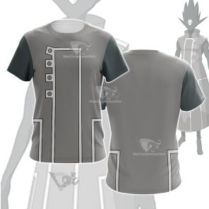 Oban Star Racers Spirit Grey Cosplay T-Shirt