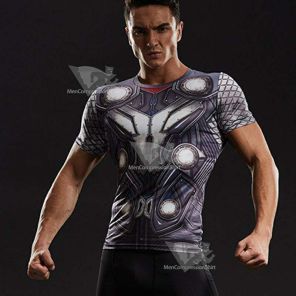 Odinson Ragnarok Short Sleeve Compression Shirt For Men