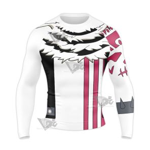 One Piece Charlotte Katakuri Cosplay Long Sleeve Compression Shirt