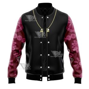 One Piece Dracule Mihawk Varsity Jacket