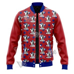 One Piece Franky Skull Flag Varsity Jacket