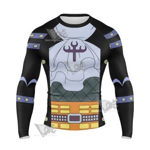 One Piece Gecko Moria Long Sleeve Compression Shirt