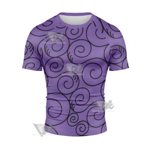 One Piece Gumgum Short Sleeve Compression Shirt