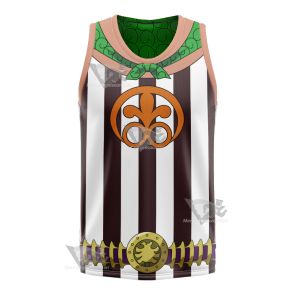 One Piece Jesus Burgess Cosplay Basketball Jersey