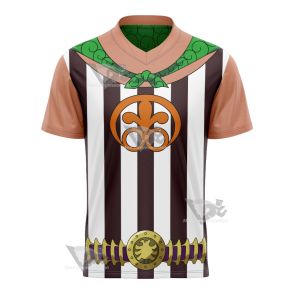 One Piece Jesus Burgess Cosplay Football Jersey