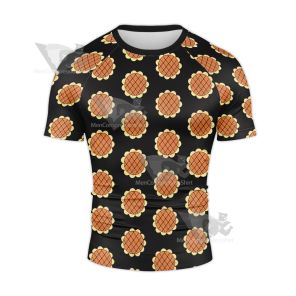 One Piece Monkey D Luffy Sunshine Island Rash Guard Compression Shirt