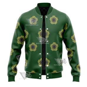 One Piece Roronoa Zoro Pirate Hunter Varsity Jacket