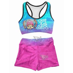 One Piece Silly Summer Women Compression Active Wear Set