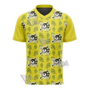 One Piece Usopp Skull Flag Football Jersey