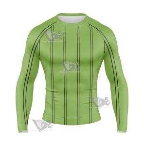 One Piece Zoro Roronoa Long Sleeve Compression Shirt