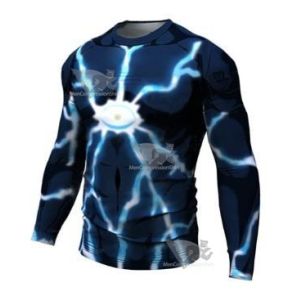 One Punch Man Lord Boros Long Sleeve Premium Compression RashGuard