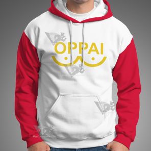 One Punch Man Saitama Oppai Cosplay Hoodie