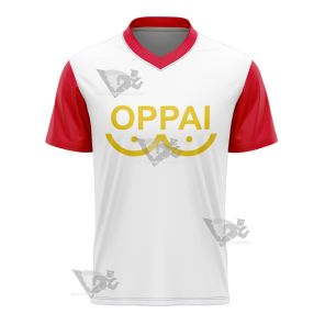 One Punch Man Saitama Oppai Football Jersey