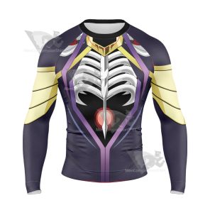 Overlord Momonga Costume Long Sleeve Compression Shirt