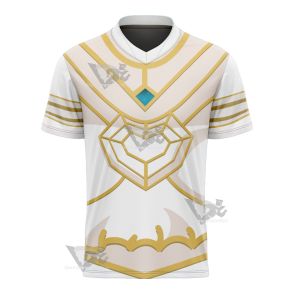 Overlord White Albedo Football Jersey