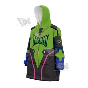 Overwatch 2 D Va Nano Snug Oversized Blanket Hoodie