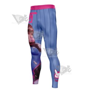 Overwatch 2 Dva Blue Men Compression Legging