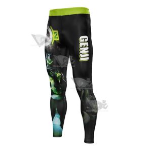 Overwatch 2 Genji Mens Compression Legging