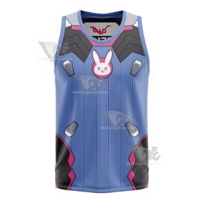 Overwatch D Va Basketball Jersey