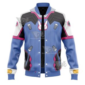 Overwatch D Va Varsity Jacket