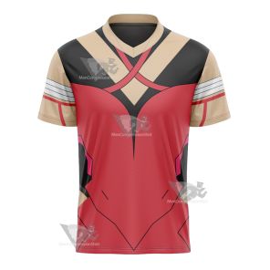 Overwatch Mercy Pink Football Jersey