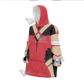 Overwatch Mercy Pink Snug Oversized Blanket Hoodie