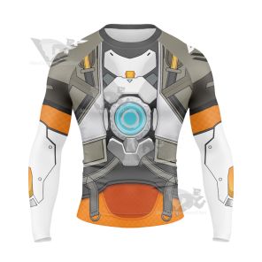 Overwatch Tracer Long Sleeve Compression Shirt