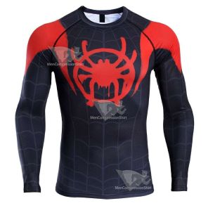 Parker Miles Morales Long Sleeve Compression Shirt