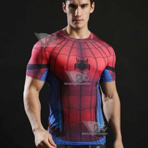 Parker Short Sleeve Compression Shirts For Men