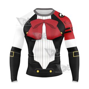 Persona 3 Mitsuru Kirijo Battle Version Long Sleeve Compression Shirt