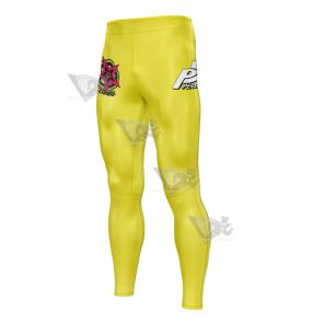 Persona 5 Ryuji Sakamoto Yellow Mens Compression Legging