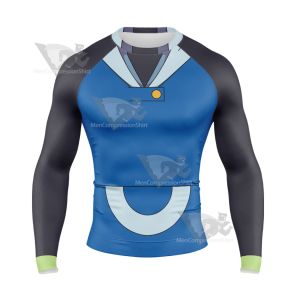 Pm Ash Ketchum Hoenn Long Sleeve Compression Shirt