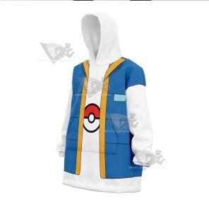 Pm Ash Ketchum M20 Snug Oversized Blanket Hoodie