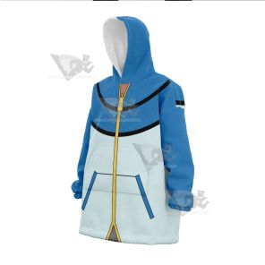 Pm Ash Ketchum Unova Snug Oversized Blanket Hoodie