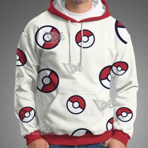 Pm Go Pokeball Cosplay Hoodie