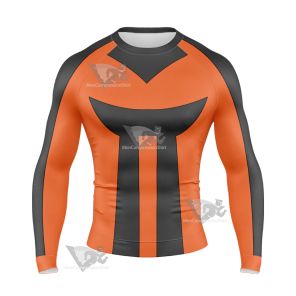 Pm Pocket Monster Oras Brendan Long Sleeve Compression Shirt