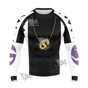 Pm Sun And Moon Team Skull Guzma Long Sleeve Compression Shirt