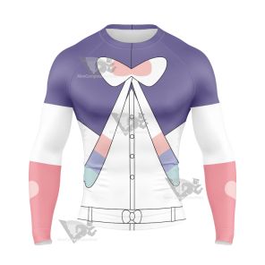 Pm Sword And Shield Sylveon Personification Long Sleeve Compression Shirt