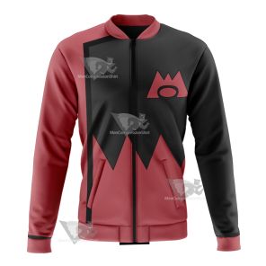 Pm Team Magma Leader Maxie Bomber Jacket