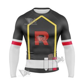 Pm Ultra Sun And Ultra Moon Petrel Long Sleeve Compression Shirt