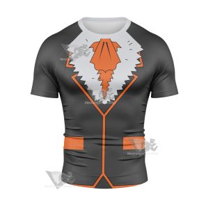 Pm Ultra Sun And Ultra Moon Xy Xerosic Short Sleeve Compression Shirt