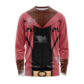 Pocket Monster Maxie Magma Leader Long Sleeve Shirt