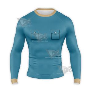 Pokemon Rival Hop Coat Long Sleeve Compression Shirt