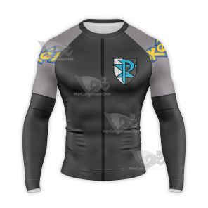 Pokemon Team Neo Plasma Long Sleeve Compression Shirt