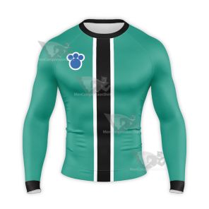 Pokemon The Isle Of Armor Mustard Long Sleeve Compression Shirt