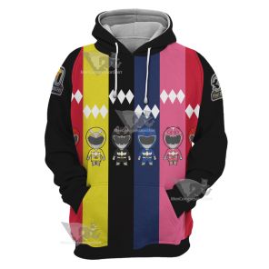 Power Rangers 30 Anniversary Cosplay Hoodie