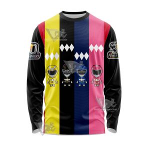 Power Rangers 30 Anniversary Long Sleeve Shirt